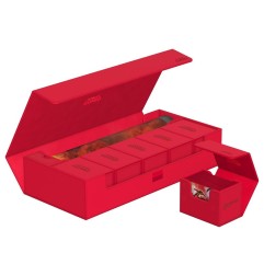 Ultimate Guard - Superhive 550+ XenoSkin Monocolor Rouge