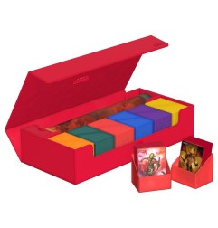 Ultimate Guard - Superhive 550+ XenoSkin Monocolor Rouge