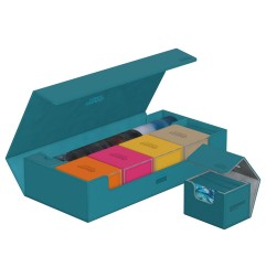 Ultimate Guard - Superhive 550+ XenoSkin Monocolor Bleu Pétrole