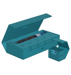 Ultimate Guard - Superhive 550+ XenoSkin Monocolor Bleu Pétrole