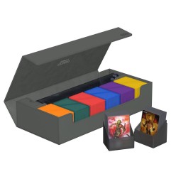 Ultimate Guard - Superhive 550+ XenoSkin Monocolor Gris