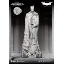 The Dark Knight Rises - Statuette Master Craft The Dark Knight Memorial Batman White Faux Marble Textu