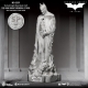 The Dark Knight Rises - Statuette Master Craft The Dark Knight Memorial Batman White Faux Marble Textu