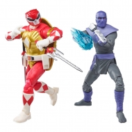 Power Rangers X TMNT Lightning Collection 2022 - Figurines  Foot Soldier Tommy & Morphed Raphael