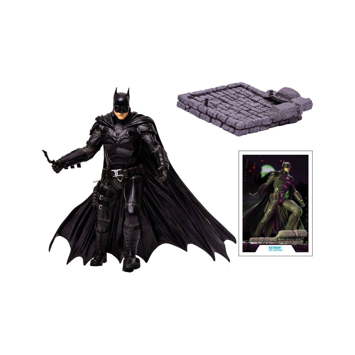 THE BATMAN LE FILM - FIGURINE 30 CM BATMAN - DC COMICS - Figurine Batman  Articulée 30 Cm Avec Sculpture Détaillée Du Film - 6061620 - Jouet Enfant 3