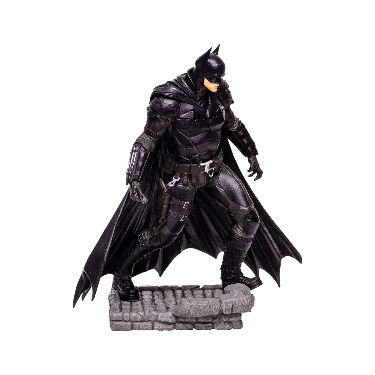 Figurine Batman Deluxe The Batman Le Film 30 cm Noir - Moyenne