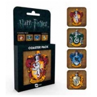 Harry Potter - Pack 4 sous-verres Crests