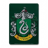 Harry Potter - Panneau métal Slytherin 15 x 21 cm