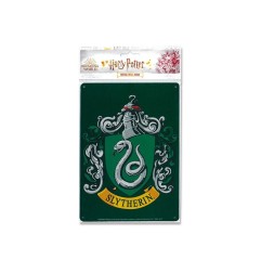 Harry Potter - Panneau métal Slytherin 15 x 21 cm