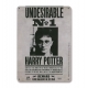 Harry Potter - Panneau métal Undesirable No. 1 15 x 21 cm