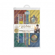 Harry Potter - Set papeterie 6 pièces Hogwarts Houses