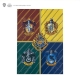 Harry Potter - Set papeterie 6 pièces Hogwarts Houses