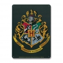 Harry Potter - Panneau métal Hogwarts Logo 15 x 21 cm