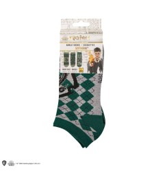 Harry Potter - Pack 3 paires de socquettes Slytherin