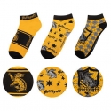 Harry Potter - Pack 3 paires de socquettes Hufflepuff