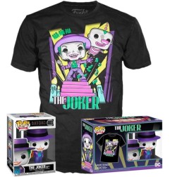 DC Comics - POP! & Tee set figurine et T-Shirt Batman 89 Joker with Speaker 