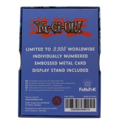 Yu-Gi-Oh - ! - Réplique Card Blue Eyes Toon Dragon Limited Edition