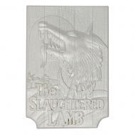 Le Loup-garou de Londres - Réplique Metal Slaughtered Lamb Pub Sign (plaqué argent)