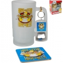 SIMPSONS - Set Verre à bière, sous-verre et Porte-clés (Have a beer)
