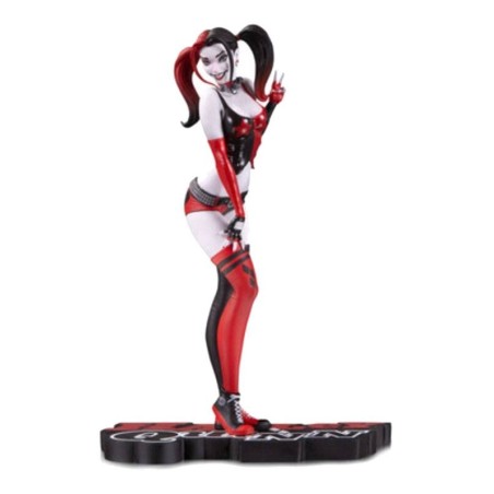 DC Comics Red, White & Black - Statuette Harley Quinn by Scott Campbell 18 cm