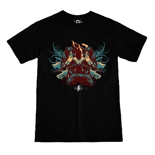 RESIDENT EVIL - T-Shirt Resident Evil 5 Dark Cult 02