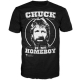 CHUCK NORRIS - Tee-Shirt Homme Noir Chuck is my Homeboy