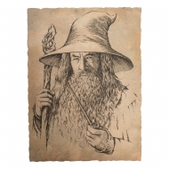 Le Hobbit - Impression Art Print Portrait of Gandalf the Grey 21 x 28 cm