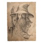 Hobbit, Le - Le Hobbit impression Art Print Portrait of Gandalf the Grey 21 x 28 cm