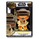 Star Wars - Pin pin's émaillé POP! Boushh Leia 10 cm