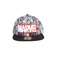 Marvel Comics - Casquette Snapback Classic Red & White Logo