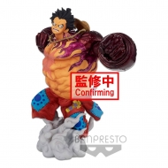 One Piece - Statuette BWFC 3 Super Master Stars Piece Monkey D. Luffy Gear4 The Brush 22 cm