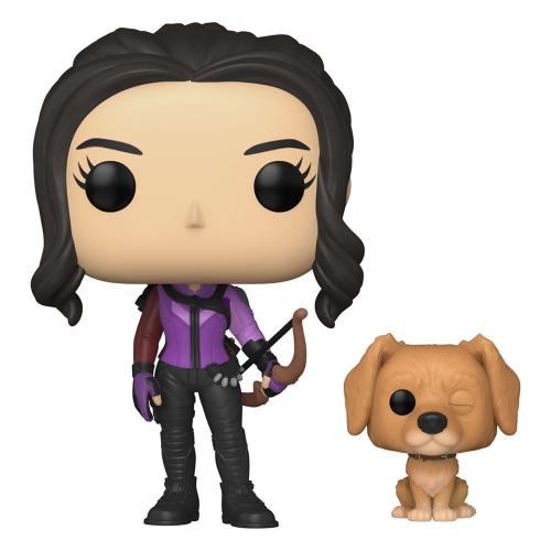 Hawkeye - Figurine POP & Buddy Kate Bishop w/Lucky the Pizza Dog 9 cm