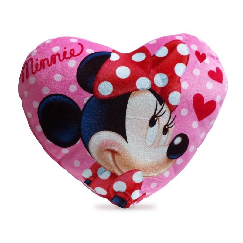 Disney - Coussin peluche Minnie Mouse 37 x 30 cm