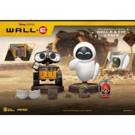 Wall-E - Pack 2 figurines Mini Egg Attack Wall-E Series  & Eve 8 cm