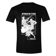 L'Attaque des Titans - T-Shirt Monochrome Trio