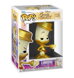 Disney - La Belle et la Bête Figurine POP! Movies Vinyl Lumiere 9 cm