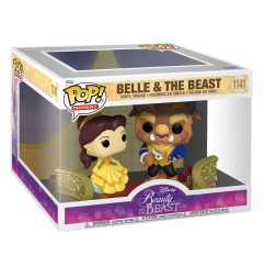 Disney - La Belle et la Bête pack 2 POP Moment! Vinyl figurines Formal Belle & Beast 9 cm