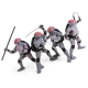 Les Tortues Ninja - Pack 4 figurines BST AXN Battle Damaged 13 cm