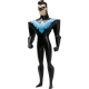 The New Batman Adventures - Figurine flexible Nightwing 14 cm