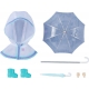 Original Character - Accessoires pour figurines Nendoroid Doll Outfit Set Rain Poncho - White