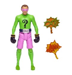 DC Retro - Figurine Batman 66 The Riddler in Boxing Gloves 15 cm