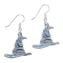 Harry Potter - Boucles d'oreille plaqué argent Sorting Hat