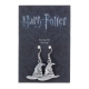 Harry Potter - Boucles d'oreille plaqué argent Sorting Hat
