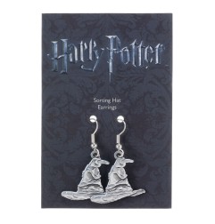 Harry Potter - Boucles d'oreille plaqué argent Sorting Hat