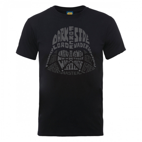 Star Wars - T-Shirt Vader Text Head