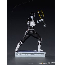 Power Rangers - Statuette 1/10 BDS Art Scale Black Ranger 17 cm