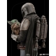 Star Wars The Mandalorian - Statuette 1/10 Art Scale Mandalorian & Grogu 22 cm