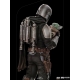 Star Wars The Mandalorian - Statuette 1/10 Art Scale Mandalorian & Grogu 22 cm