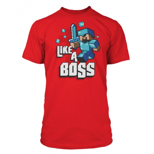 Minecraft - T-Shirt Premium Like a Boss