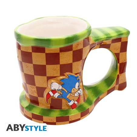 Sonic - Mug 3D - Le monde de Sonic x2